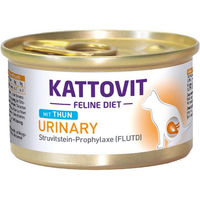 Produktbild von Kattovit Feline Diet Urinary Nassfutter mit Thunfisch für Katzen 24x85g