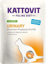 Kattovit Feline Diet Urinary Nassfutter Pute für Katzen Adult 24 x 85 g - 24 x 85 g – Bild 1 von 2