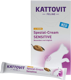 Kattovit Feline Spezial-Cream Sensitive Huhn Katzen-Schleckpaste 24 x 16 g – Bild 1 von 1