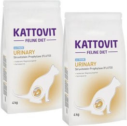 Kattovit Feline Urinary Katzen Diätfutter Trockenfutter Thunfisch 2x4 kg - 2 x 4 kg – Bild 1 von 1