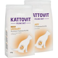 Produktbild von Kattovit Feline Urinary Trockenfutter Huhn Diätfutter für Katzen 2x4 kg - 2 x 4 kg