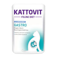 Produktbild von Kattovit Gastro Diätfutter Nassfutter Ente mit Reis für Katzen Adult 24x85g