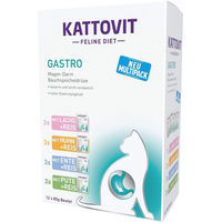 Produktbild von Kattovit GASTRO Diätfutter Nassfutter für Katzen zur Unterstützung der Verdauung 24x85g