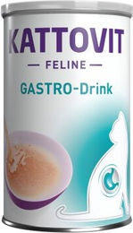 Kattovit Gastro Drink Flüssignahrung für Katzen Adult zur Unterstützung der Magen-Darm-Verdauung 12x135ml - 12 x 135 ml – Bild 1 von 1