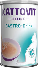 Kattovit Gastro-Drink Flüssignahrung für Katzen mit Huhn zur Unterstützung der Magen-Darm-Verdauung 12 x 135 ml - 12 x 135 ml – Bild 1 von 6