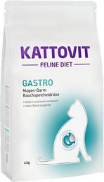 Produktbild von Kattovit Katzenfutter Feline Gastro für adulte Katzen 2x4kg