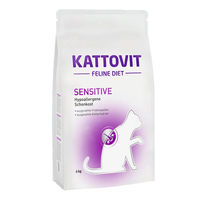 Produktbild von Kattovit Katzenfutter Feline Sensitive Geflügel Adult 2x4kg