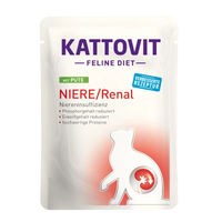 Produktbild von Kattovit Renal Diätfutter Pute Nassfutter für Katzen 24x85g