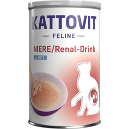 Produktbild von Kattovit Renal Drink Ente Diätfutter für die Nieren 12x135ml