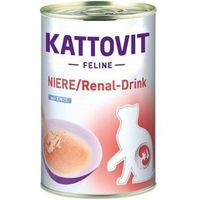 Produktbild von Kattovit Renal Drink Ente Diätfutter für erwachsene Katzen 12x135ml - 12 x 135 ml