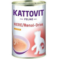 Produktbild von Kattovit Renal Drink Huhn Diätfutter für erwachsene Katzen 12x135ml