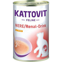 Produktbild von Kattovit Renal Drink Huhn Diätfutter für Katzen 12x135ml