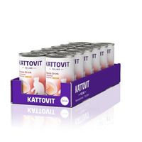Produktbild von Kattovit Renal Drink Katzen Diätfutter Huhn für erwachsene Katzen 12 x 135 ml