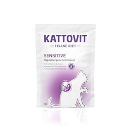 Produktbild von Kattovit Sensitive Hypoallergenes Diät-Trockenfutter für erwachsene Katzen 6 x 400 g