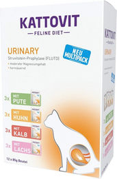 Produktbild von Kattovit Urinary Diätfutter Nassfutter für Katzen 24x85g