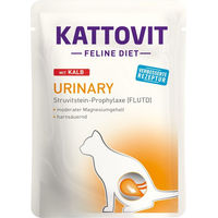 Produktbild von Kattovit Urinary Diätfutter Nassfutter Kalb für Katzen 24x85g