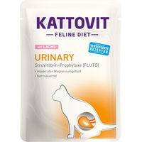 Produktbild von Kattovit Urinary Katzen Nassfutter Lachs Diätfutter 24x85g