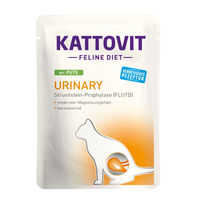 Produktbild von Kattovit Urinary Nassfutter Pute Diätfutter für Katzen 24x85g