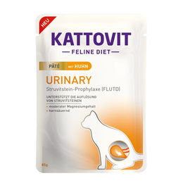 Produktbild von Kattovit Urinary Paté Huhn Diätfutter für Katzen 10x85g
