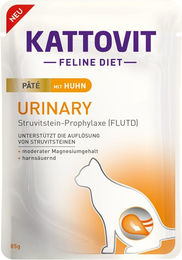 Produktbild von Kattovit Urinary Paté Huhn Diätfutter für Katzen 10x85g