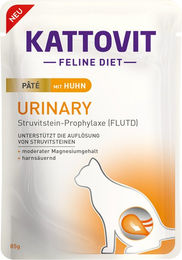 Produktbild von Kattovit Urinary Paté Huhn Veterinärdiät Nassfutter für erwachsene Katzen 30 x 85 g - 30 x 85 g