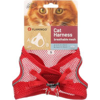Produktbild von Katze Geschirr Step&Go Berta Rot Größe S 24-29cm 31-35cm