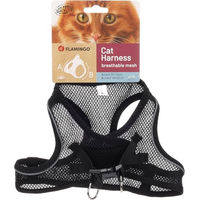 Produktbild von Katze Geschirr Step&Go Berta Schwarz Größe L 30-34cm 48-52cm