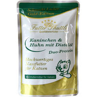 Produktbild von Katzen Nassfutter Gold Edition Kaninchen & Huhn Getreidefrei im Beutel