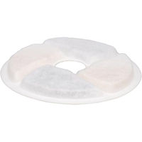 Produktbild von Katzenbrunnen Flamingo Finto Grün 2,5L aus Kunststoff mit leiser Pumpe und LED-Wasserstandsanzeige