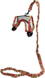 Produktbild von Katzengeschirr mit Leine Flamingo Design