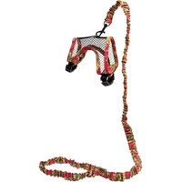Produktbild von Katzengeschirr mit Leine Flamingo Design