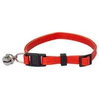 Produktbild von Katzenhalsband aus Leder mit Klick-Verschluss Carnelian
