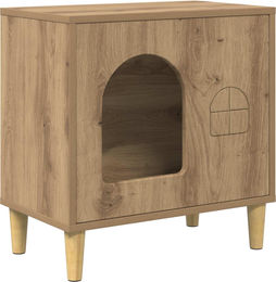 Katzenhaus Artisan aus Eiche 51 x 30 x 52 cm aus Holzwerkstoff – Bild 1 von 1