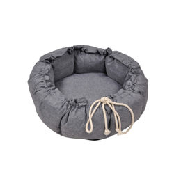 Produktbild von Katzenhöhle und Hundekissen dynamic24 aus Polyester in Grau