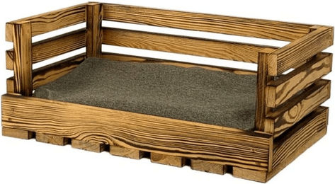 Produktbild von Katzenkissen aus Holz in Braun klein