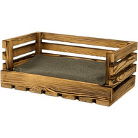 Produktbild von Katzenkissen aus Holz in Braun klein