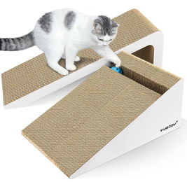 Katzenkratzkissen 2-in-1 mit Ball und Katzenminze 50x24x20 cm – Bild 1 von 1