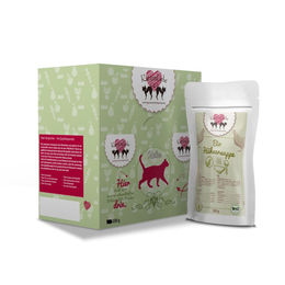 Produktbild von Katzenliebe Bio Hühnersuppe mit Stückchen in Sauce 12x 100g für Katzen