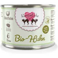 Produktbild von KatzenLiebe Bio Katzenfutter Huhn Adult mit hohem Fleischanteil 12x200 g - 12 x 200 g