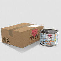 Produktbild von Katzenliebe Bio Katzenfutter Kitten Bio-Rind mit Bio-Karotte 12x 200g