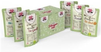 Produktbild von KatzenLiebe Bio Katzenfutter Mixpaket mit hohem Fleischanteil 6x100g - 6 x 100 g