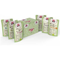 Produktbild von KatzenLiebe Bio Katzenfutter Mixpaket mit hohem Fleischanteil 6x100g - 6 x 100 g