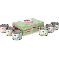 Produktbild von KatzenLiebe Bio Katzenfutter Mixpaket mit hohem Fleischanteil 6x200g - 6 x 200 g