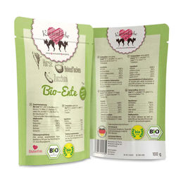Produktbild von KatzenLiebe Bio Nassfutter Ente mit Zucchini für erwachsene Katzen 12 x 100 g - 15 x 100 g