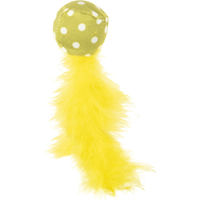 Produktbild von Katzenspielzeug Polka Ball Flamingo Bunter Ball 4 cm