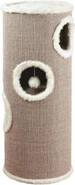 Katzenturm 100cm Taupe/Creme mit Sisal-Kratzfläche und Höhle – Bild 1 von 1