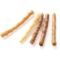 Produktbild von Kauartikel.com Rinder-Kausticks gedreht Ø 9-10 mm für Hunde