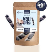 Produktbild von KAUDAS Fischhaut Fit-Knusper Riegel Kabeljau Monoprotein 5x50 g - 5 x 50 g