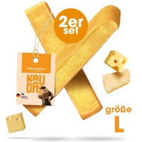 Produktbild von KAUDAS Knabber Kaustange Käse für Hunde mittlerer Rassen 260g