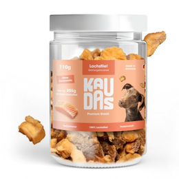 KAUDAS LachsPur Natursnack Belohnungssnack für Hunde mit Lachs getreidefrei und monoproteinisch - 2 x 50 g – Bild 1 von 6